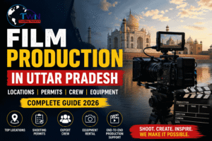 Film Production in Uttar Pradesh: Locations, Permits, Crew & Equipment Guide (2026)